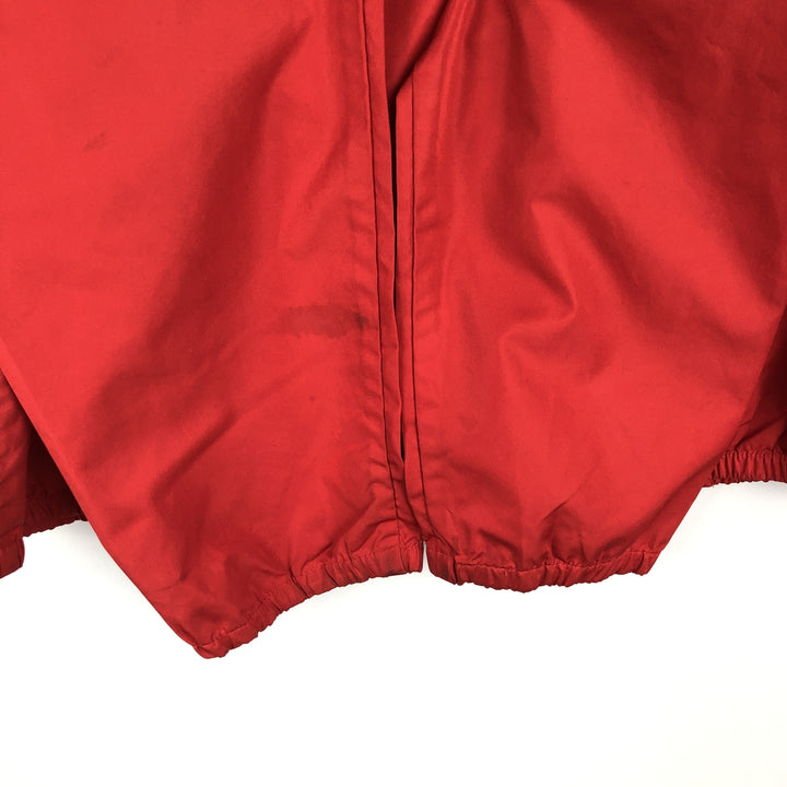 Vintage 90'S Ralph Lauren Polo Sport windbreaker, size L, men's polyester red type Vintage Second Hand