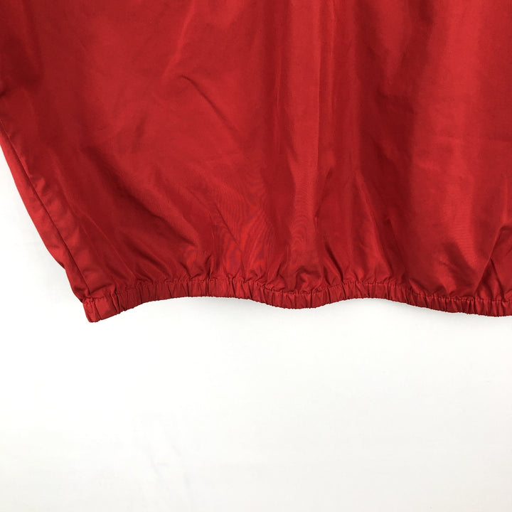 Vintage 90'S Ralph Lauren Polo Sport windbreaker, size L, men's polyester red type Vintage Second Hand