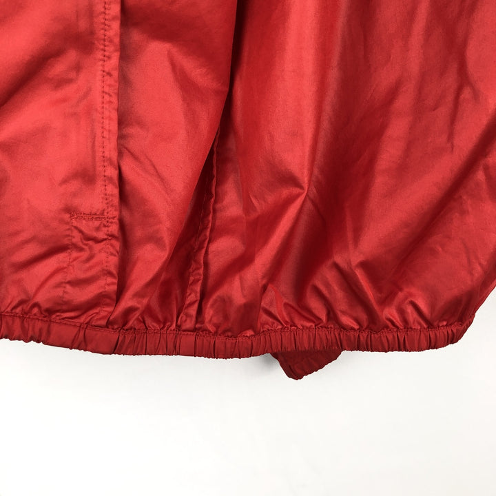 Vintage 90'S Ralph Lauren Polo Sport windbreaker, size L, men's polyester red type Vintage Second Hand