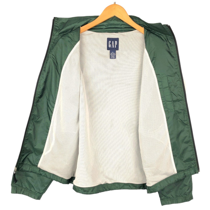 90'S GAP Vintage Nylon Jacket, Men's Size Medium Nylon green type Vintage Second Hand