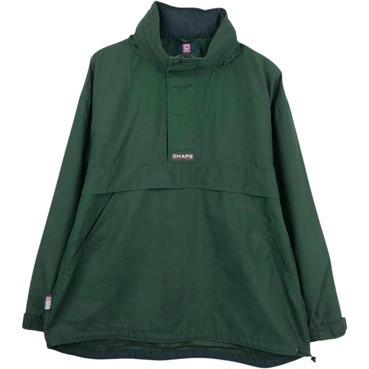 Ralph Lauren CHAPS Anorak Parka, Men's Size L (approx.) polyester Green type dark green Vintage Second Hand