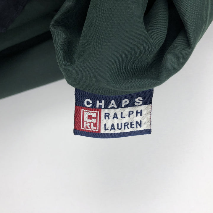 Ralph Lauren CHAPS Anorak Parka, Men's Size L (approx.) polyester Green type dark green Vintage Second Hand