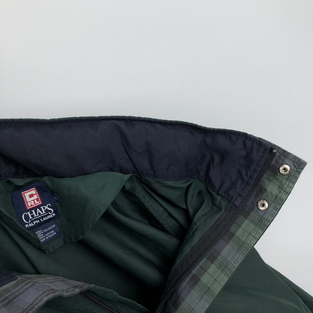 Ralph Lauren CHAPS Anorak Parka, Men's Size L (approx.) polyester Green type dark green Vintage Second Hand