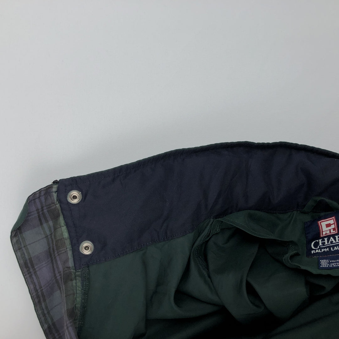Ralph Lauren CHAPS Anorak Parka, Men's Size L (approx.) polyester Green type dark green Vintage Second Hand