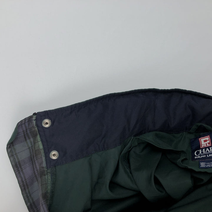 Ralph Lauren CHAPS Anorak Parka, Men's Size L (approx.) polyester Green type dark green Vintage Second Hand