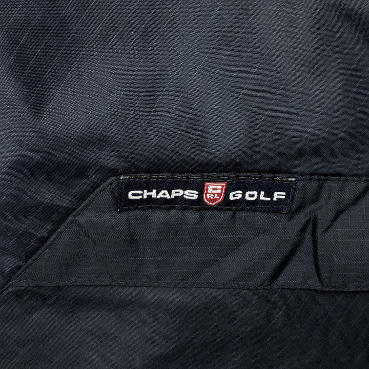 Ralph Lauren CHAPS GOLF Nylon Jacket, Men's Size L (approx.) Nylon navy blue type Vintage Second Hand