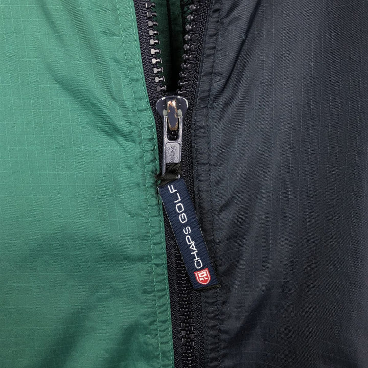 Ralph Lauren CHAPS GOLF Nylon Jacket, Men's Size L (approx.) Nylon navy blue type Vintage Second Hand