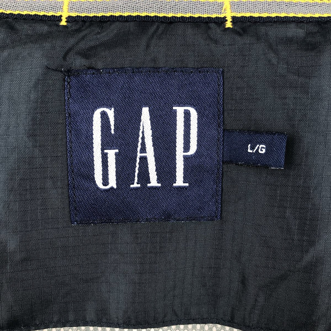 GAP nylon jacket, men's size L Nylon yellow type Vintage Second Hand