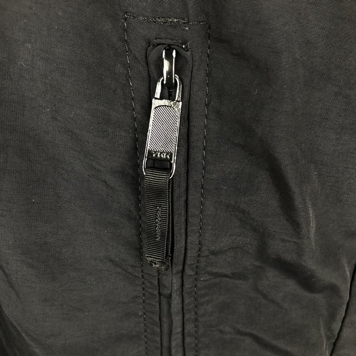 Genuine US Army APFU Training Jacket, Nylon Jacket, Made in USA, Large Nylon black type Vintage Second Hand