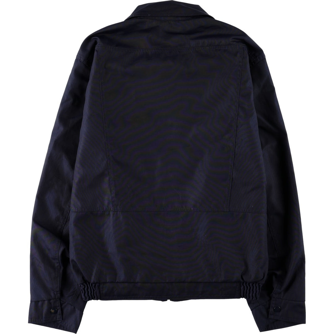 2000'S French Army Military Jacket Work Jacket Size 92L (Equivalent to Men's L) unclear navy blue type Vintage Second Hand