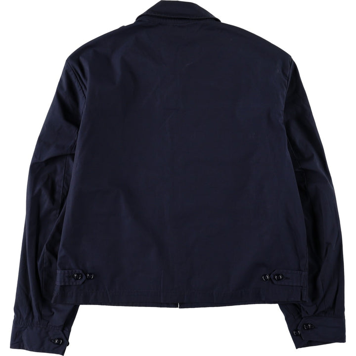 1980'S US Military Utility Jacket, Made in USA, Size 42R, Men's Size L, Vintage polyester navy blue type Vintage Second Hand