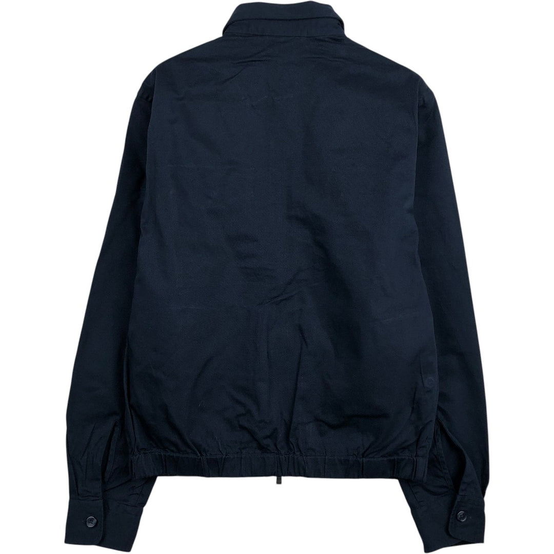 Hugo Boss Regular Fit Cotton Jacket, Men's Size L (equivalent) cotton navy blue type Vintage Second Hand