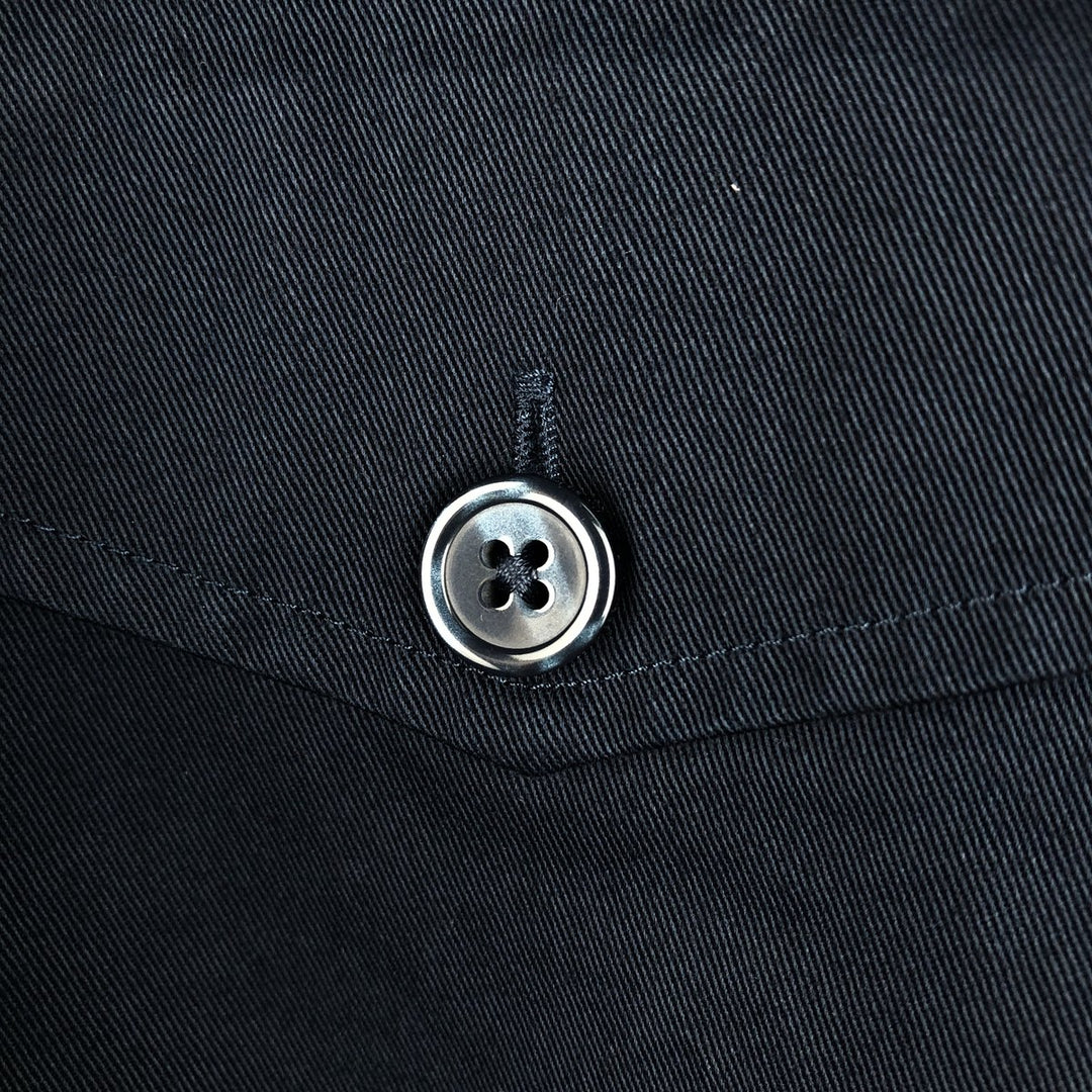 Hugo Boss Regular Fit Cotton Jacket, Men's Size L (equivalent) cotton navy blue type Vintage Second Hand