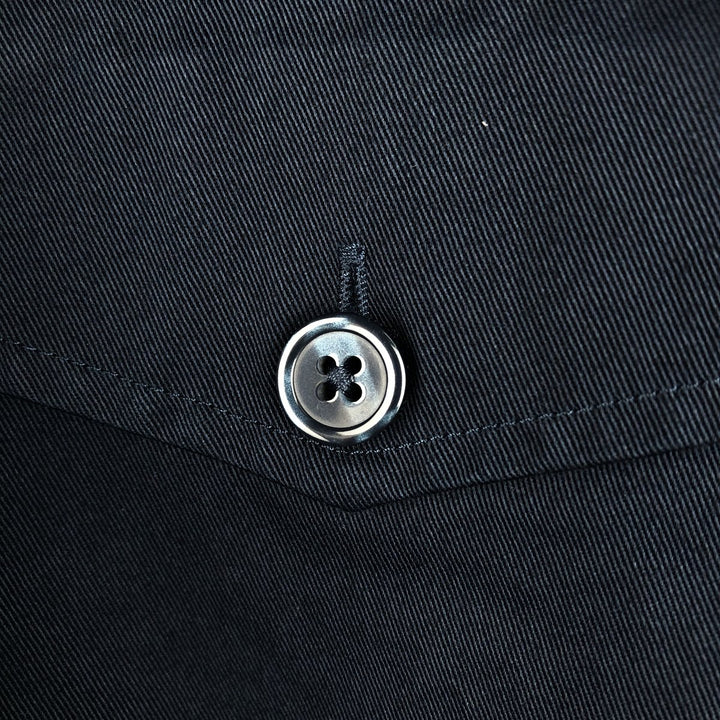 Hugo Boss Regular Fit Cotton Jacket, Men's Size L (equivalent) cotton navy blue type Vintage Second Hand