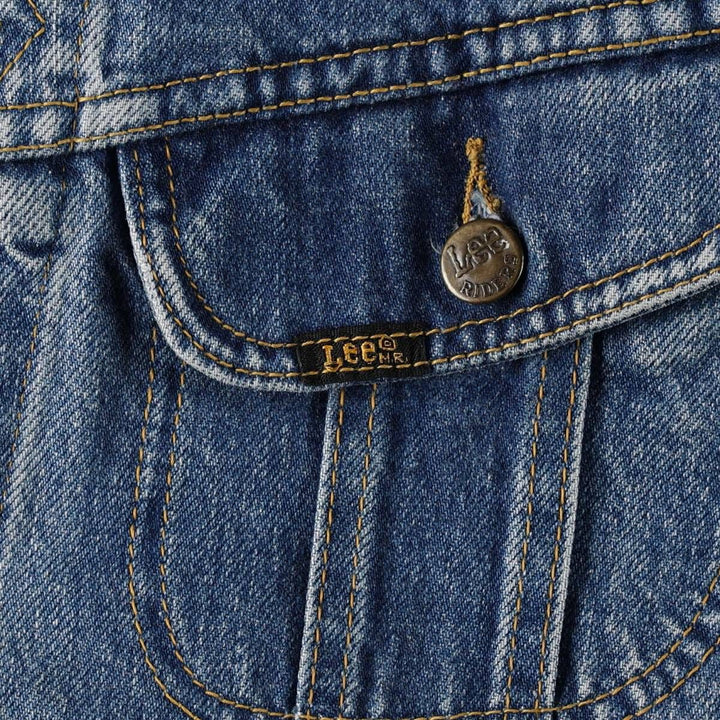 Lee RIDER JACKET Denim Jacket, Men's Size L (approx.), Vintage cotton blue type Vintage Second Hand