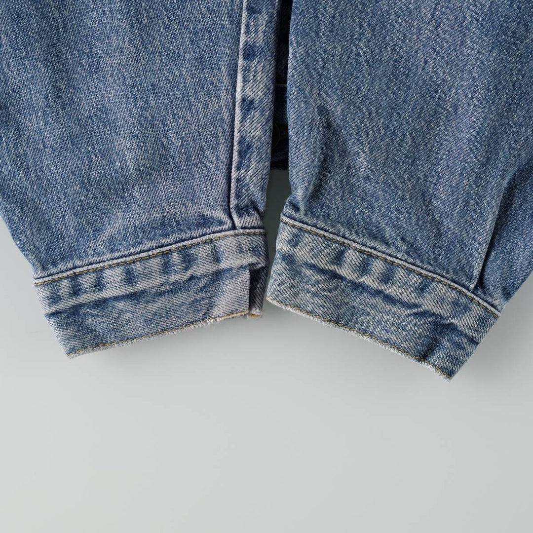 Lee RIDER JACKET Denim Jacket, Men's Size L (approx.), Vintage cotton blue type Vintage Second Hand