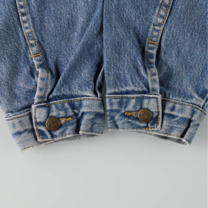 Lee RIDER JACKET Denim Jacket, Men's Size L (approx.), Vintage cotton blue type Vintage Second Hand
