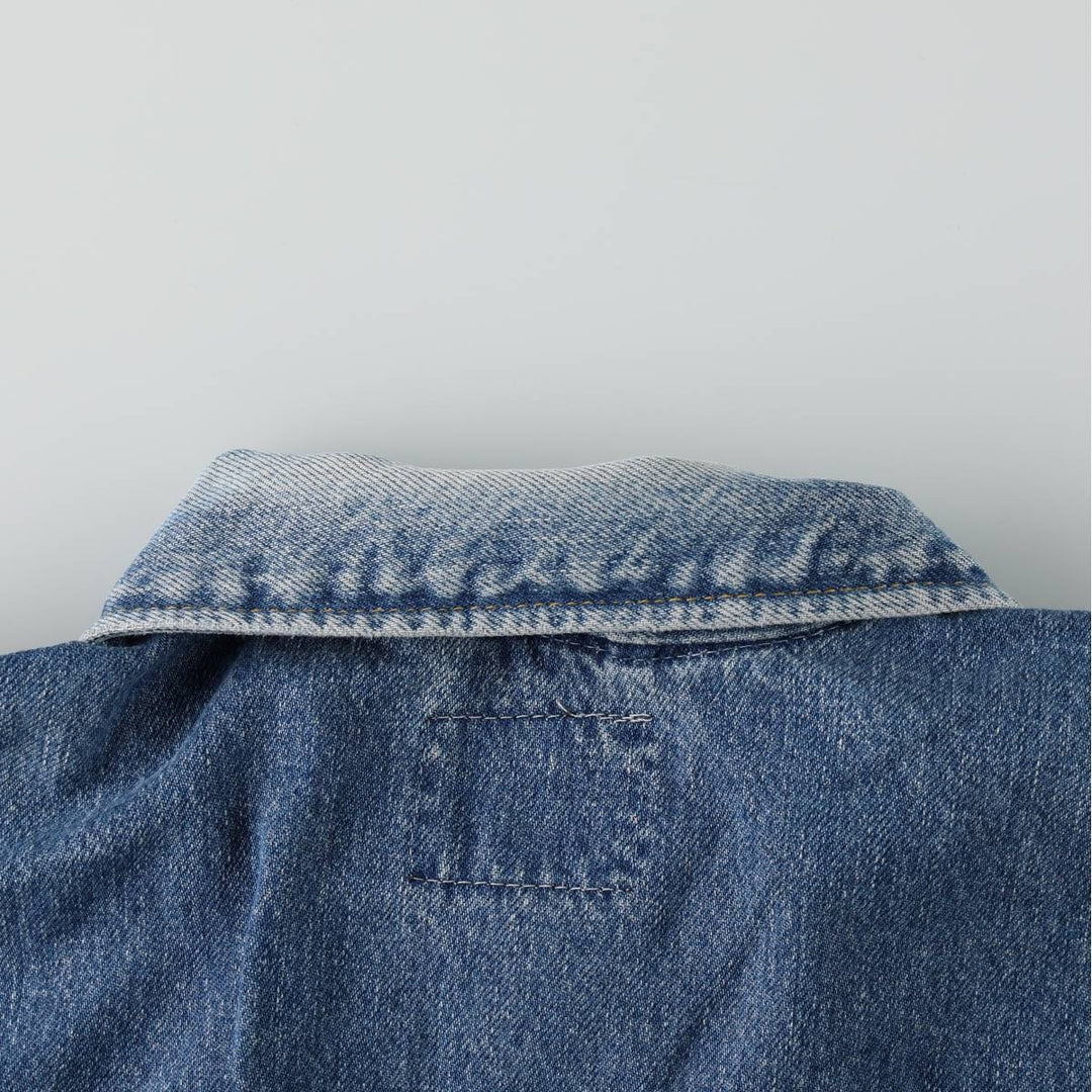 Lee RIDER JACKET Denim Jacket, Men's Size L (approx.), Vintage cotton blue type Vintage Second Hand