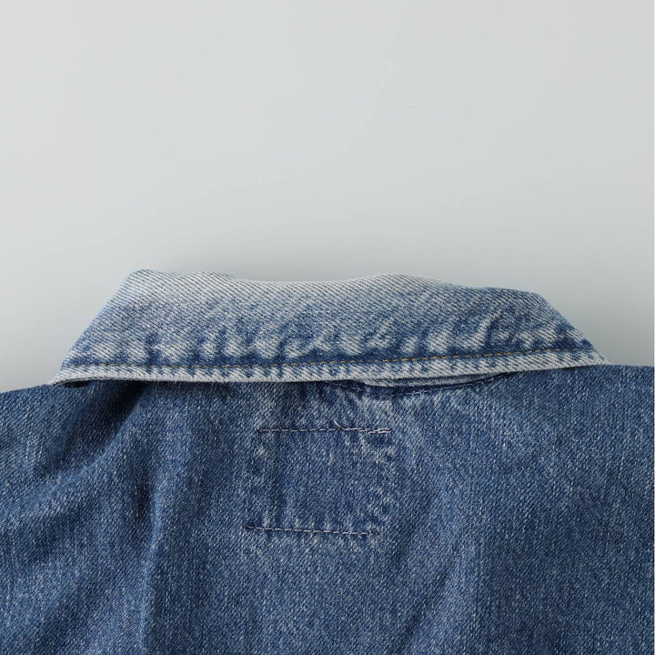 Lee RIDER JACKET Denim Jacket, Men's Size L (approx.), Vintage cotton blue type Vintage Second Hand
