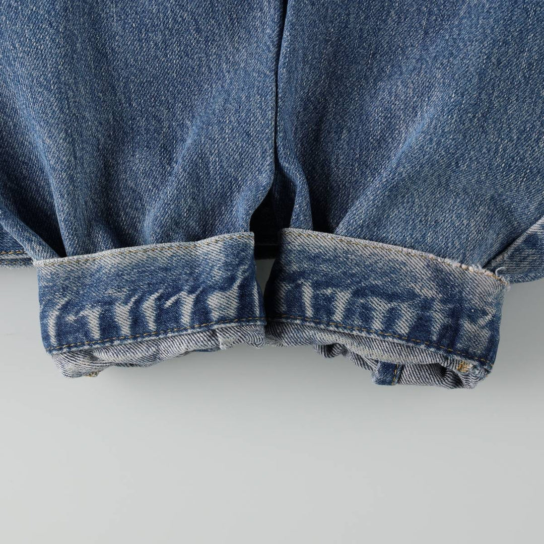 Lee RIDER JACKET Denim Jacket, Men's Size L (approx.), Vintage cotton blue type Vintage Second Hand