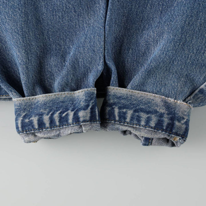 Lee RIDER JACKET Denim Jacket, Men's Size L (approx.), Vintage cotton blue type Vintage Second Hand