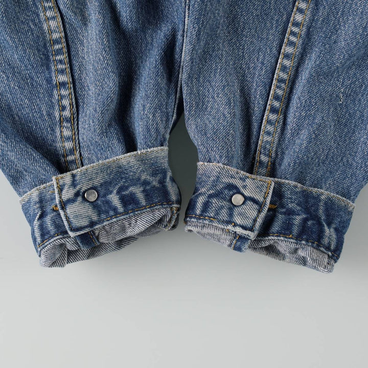 Lee RIDER JACKET Denim Jacket, Men's Size L (approx.), Vintage cotton blue type Vintage Second Hand