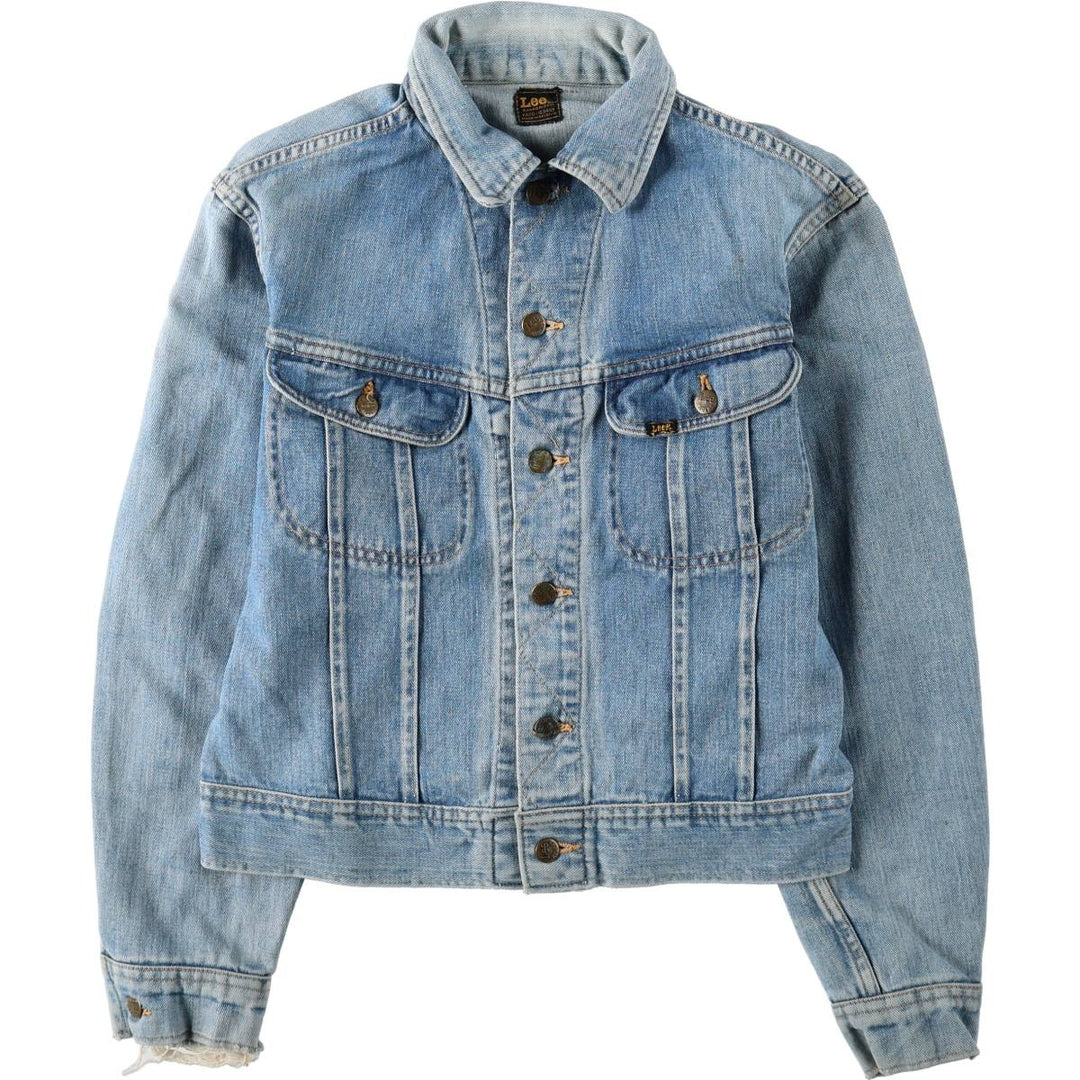 Vintage Lee denim jacket, size M, men's unclear blue type Vintage Second Hand