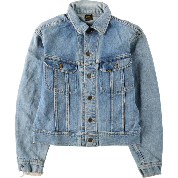 Vintage Lee denim jacket, size M, men's unclear blue type Vintage Second Hand