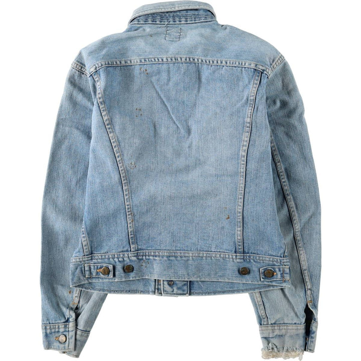 Vintage Lee denim jacket, size M, men's unclear blue type Vintage Second Hand