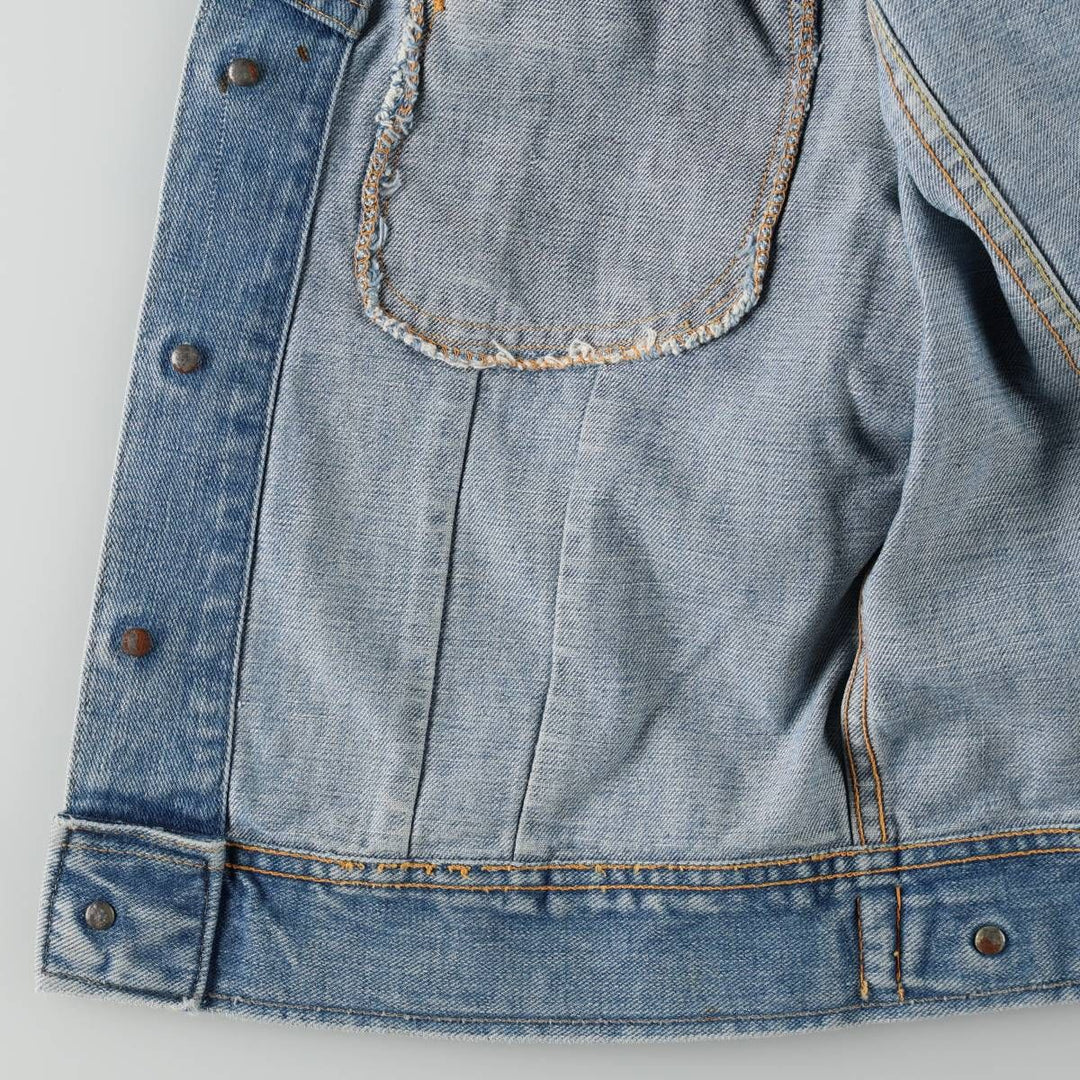 Vintage Lee denim jacket, size M, men's unclear blue type Vintage Second Hand