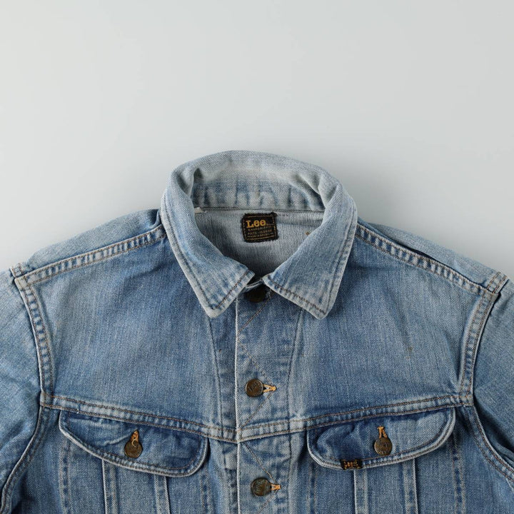Vintage Lee denim jacket, size M, men's unclear blue type Vintage Second Hand