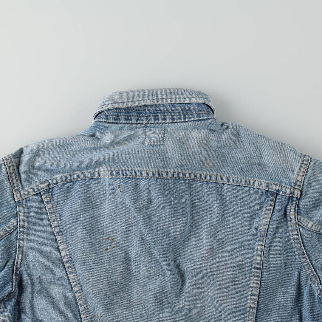 Vintage Lee denim jacket, size M, men's unclear blue type Vintage Second Hand
