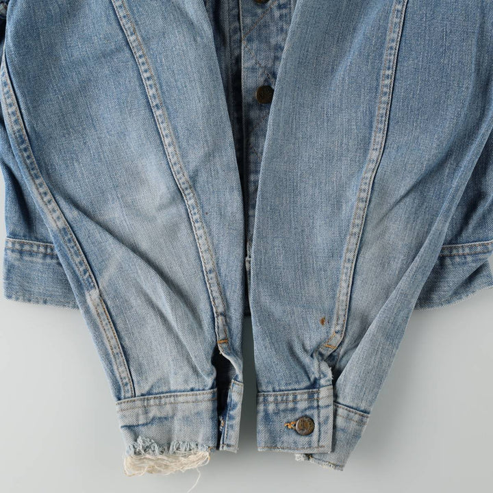 Vintage Lee denim jacket, size M, men's unclear blue type Vintage Second Hand