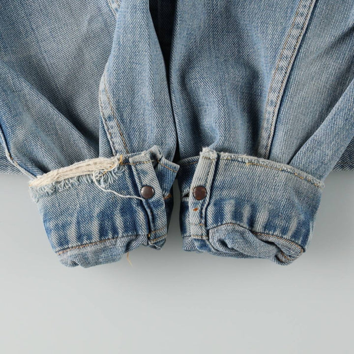 Vintage Lee denim jacket, size M, men's unclear blue type Vintage Second Hand