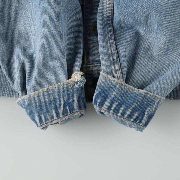 Vintage Lee denim jacket, size M, men's unclear blue type Vintage Second Hand