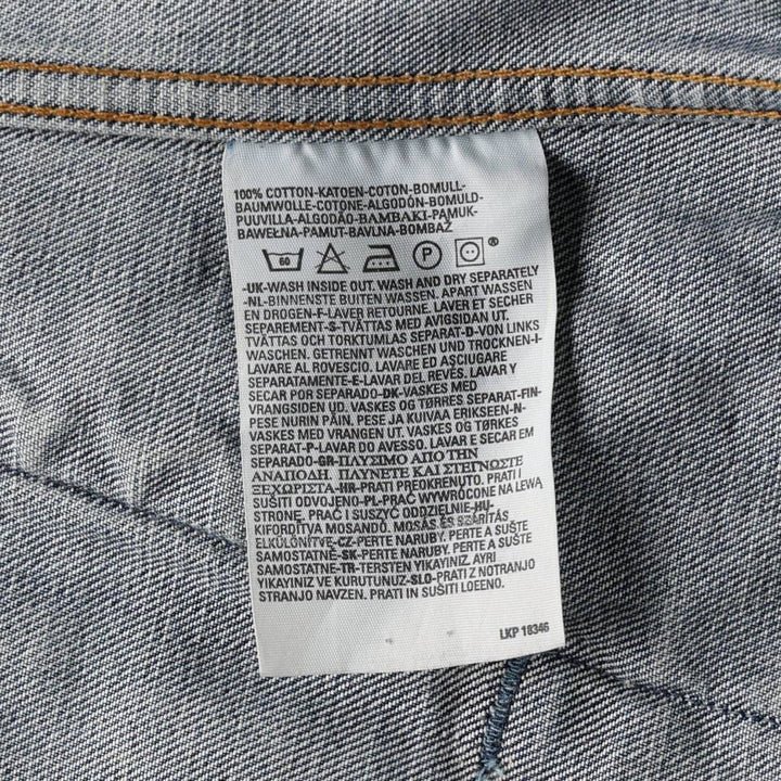 Levi's 70550-04 Denim Jacket, Men's XL cotton blue type Vintage Second Hand