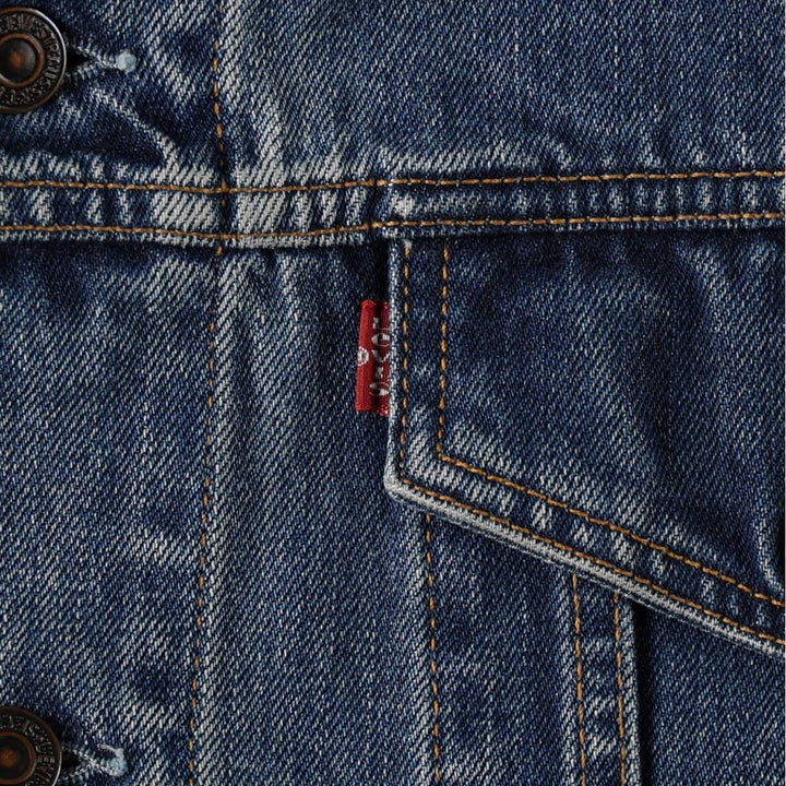 Levi's 70550-04 Denim Jacket, Men's XL cotton blue type Vintage Second Hand