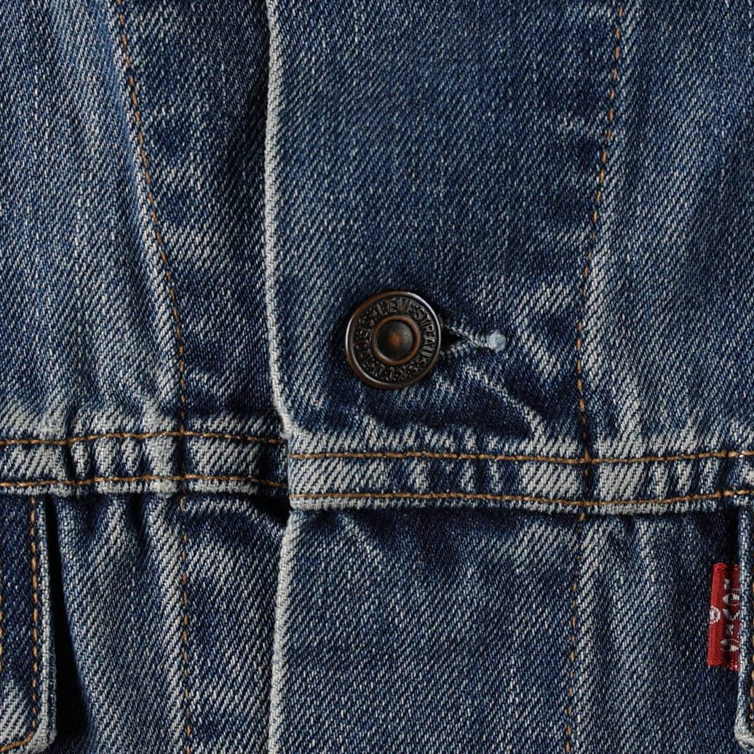 Levi's 70550-04 Denim Jacket, Men's XL cotton blue type Vintage Second Hand