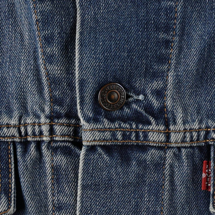 Levi's 70550-04 Denim Jacket, Men's XL cotton blue type Vintage Second Hand
