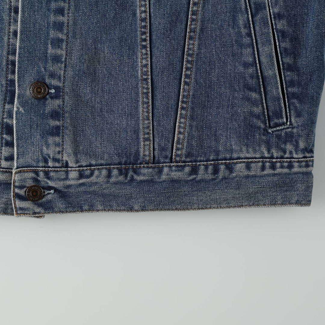 Levi's 70550-04 Denim Jacket, Men's XL cotton blue type Vintage Second Hand