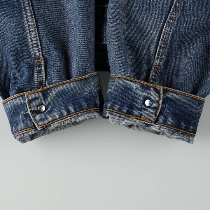 Levi's 70550-04 Denim Jacket, Men's XL cotton blue type Vintage Second Hand