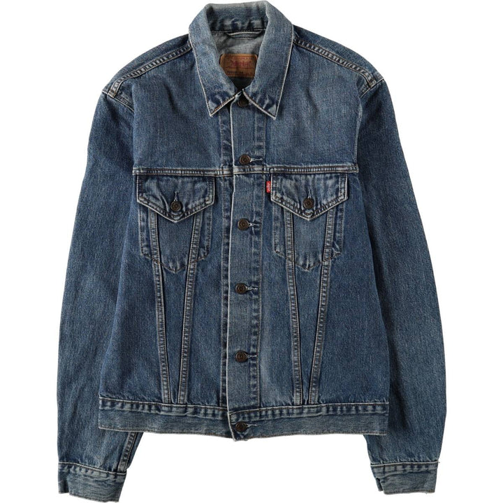 Levi's 70500-04 Euro Model Denim Jacket, Men's Size L cotton blue type Vintage Second Hand