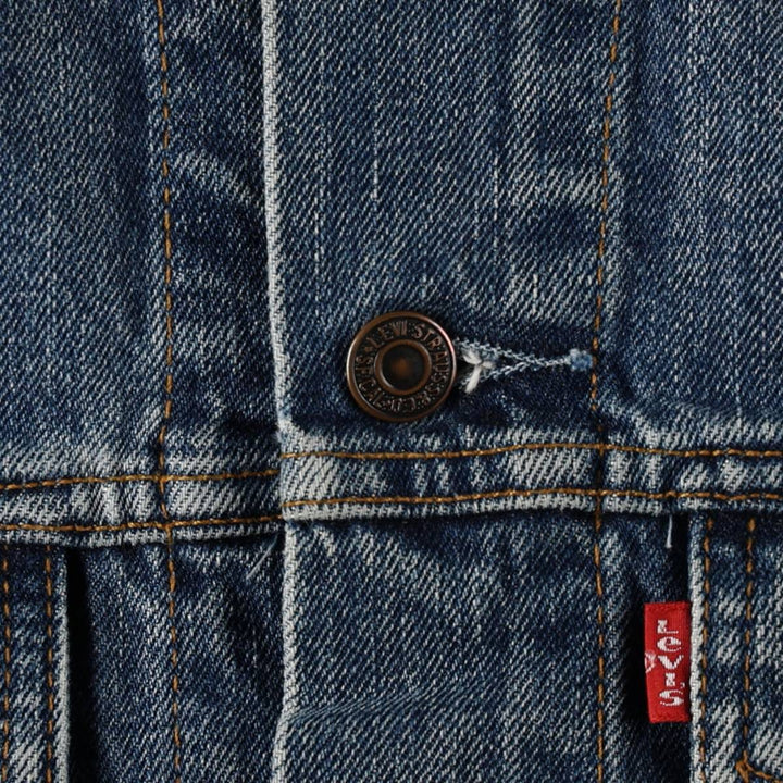 Levi's 70500-04 Euro Model Denim Jacket, Men's Size L cotton blue type Vintage Second Hand