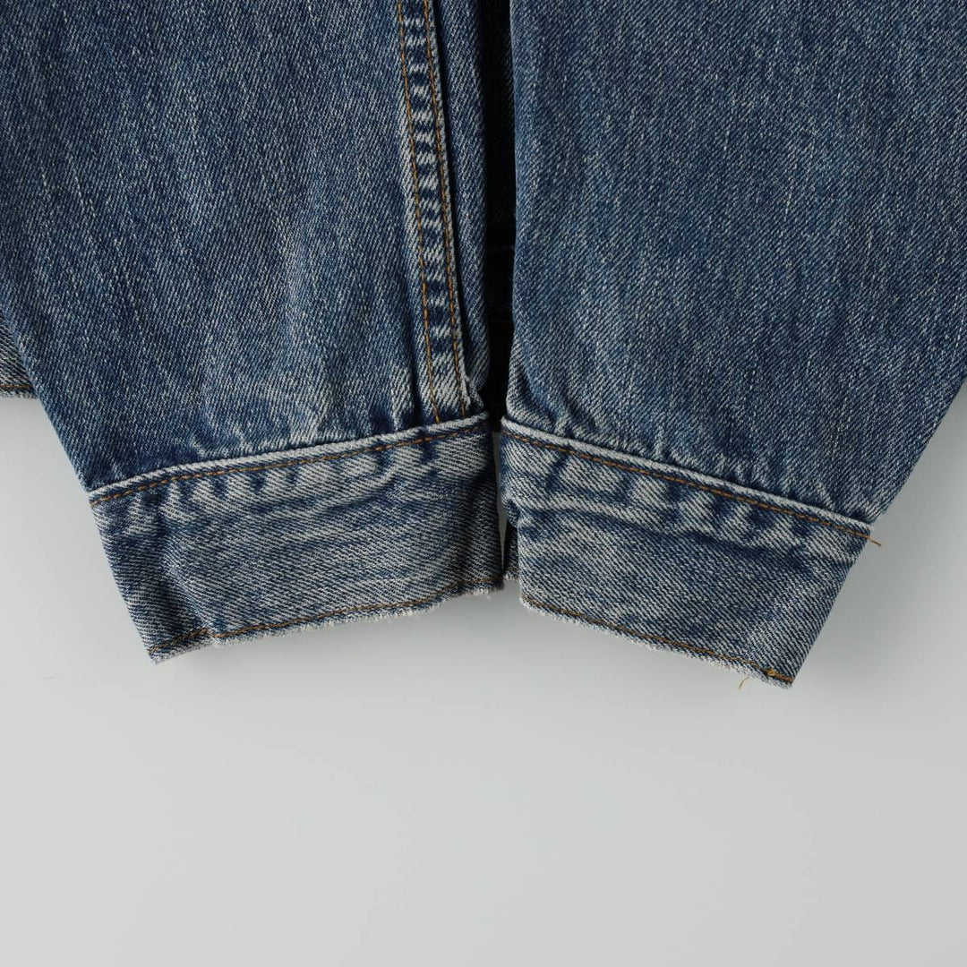 Levi's 70500-04 Euro Model Denim Jacket, Men's Size L cotton blue type Vintage Second Hand