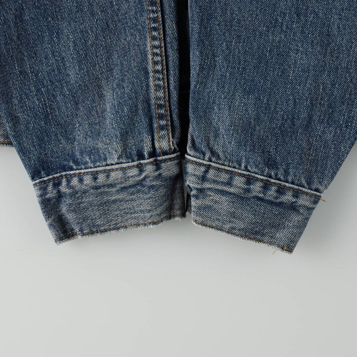 Levi's 70500-04 Euro Model Denim Jacket, Men's Size L cotton blue type Vintage Second Hand