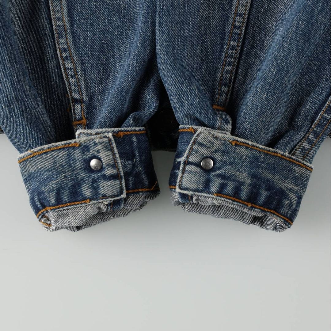 Levi's 70500-04 Euro Model Denim Jacket, Men's Size L cotton blue type Vintage Second Hand