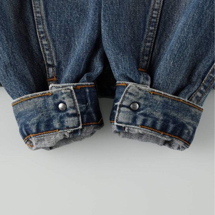 Levi's 70500-04 Euro Model Denim Jacket, Men's Size L cotton blue type Vintage Second Hand