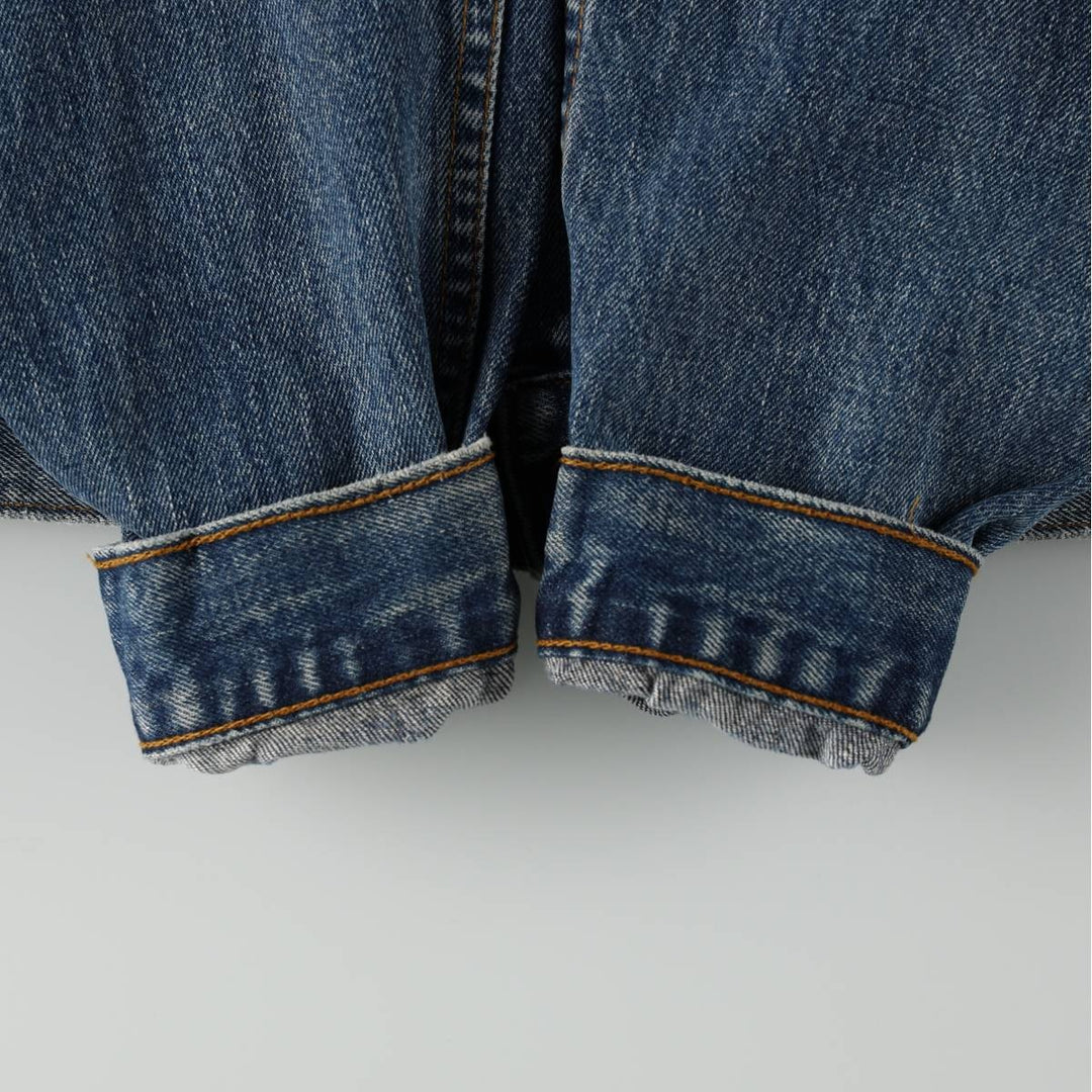 Levi's 70500-04 Euro Model Denim Jacket, Men's Size L cotton blue type Vintage Second Hand