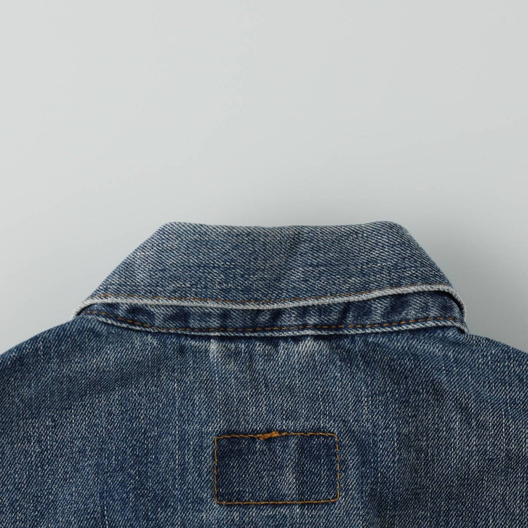 Levi's 70500-04 Euro Model Denim Jacket, Men's Size L cotton blue type Vintage Second Hand