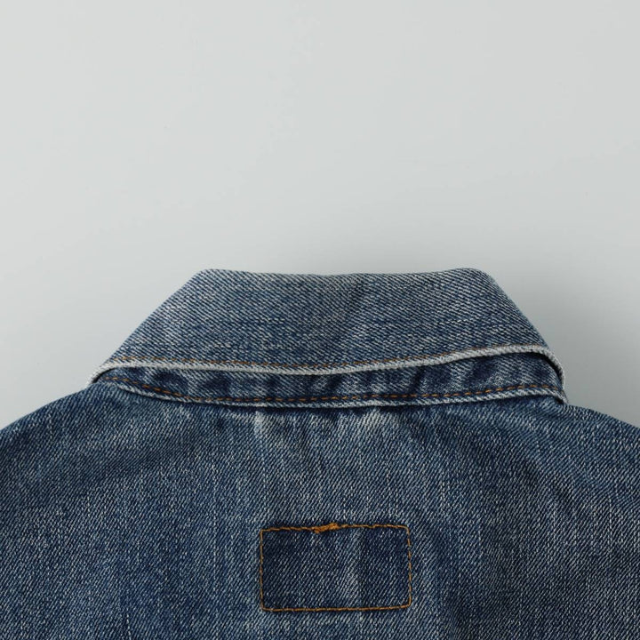 Levi's 70500-04 Euro Model Denim Jacket, Men's Size L cotton blue type Vintage Second Hand